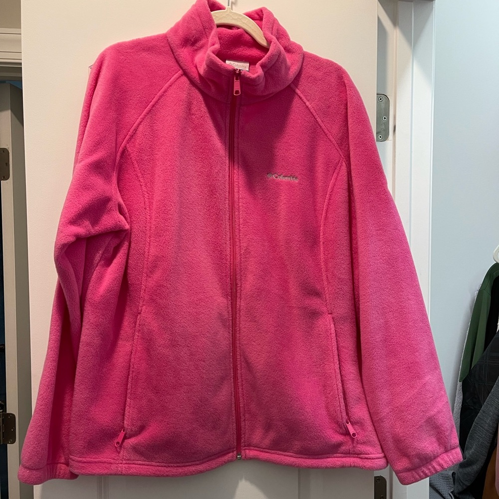Columbia pink jacket